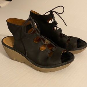 Clarks Clarene Grace Wedge Sandals